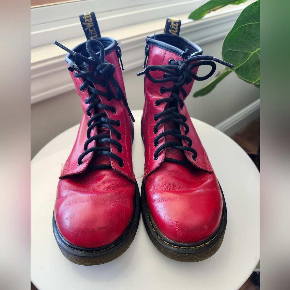Red Doc Martens 4